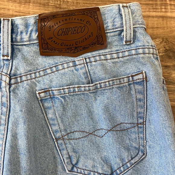 Vintage Chipieco Buttons Fly Jeans High Waist Sz 15 - Picture 10 of 15